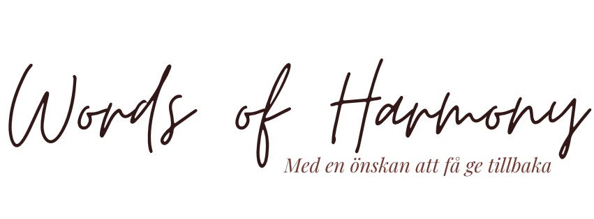 words-of-harmony-nyhetsbrev Logga för Words of Harmony - ett nyhetsbrev från Natalie på Move in Harmony